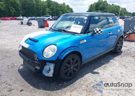 2010 Mini Cooper S z USA, uszkodzony, nr VIN WMWMF7C50ATZ73876